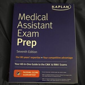 Kaplan Medical Assistant Exam Prep Guide - Dark Blue